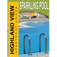 Lifestyle Sparkling Pool Sign