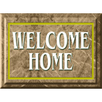 Beige Marble Sign