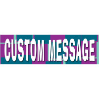 Mosaic purple/turquoise Banner