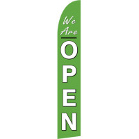 We Are Open Flag Kit 