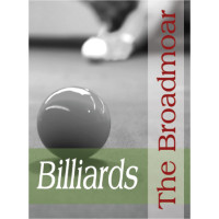People Billiards Sign