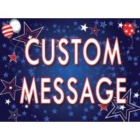 Spangles Blue Sign