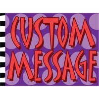 Square Pegs Purple Sign