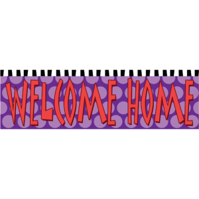 Square Pegs Purple Banner