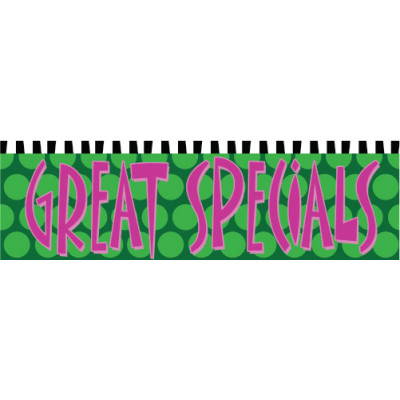 Square Pegs Green Banner