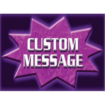 Starshine Purple Sign