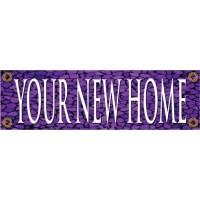 Tuscan Tile Amethyst Banner