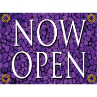 Tuscan Tile Amethyst Sign