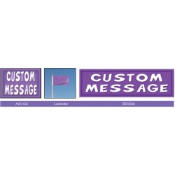 Vibrant Lavender Banner
