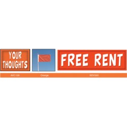 Vibrant Orange Banner