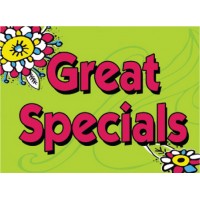 Doodles Bright Green Sign