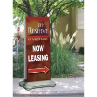 Outdoor Retractable Banner Display