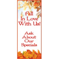 Fall In Love Display Banner