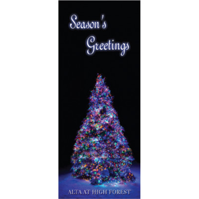 Christmas Tree Display Banner
