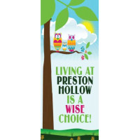 Wise Owl Display Banner