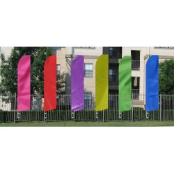 Solid Color EconoBlade Flags