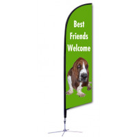 7 Ft. Falcon Flag Single Sided Kit