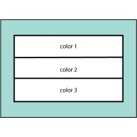 F1735 Three Color Horizontal Drivewaver Flag