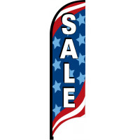 Patriotic Feather Flag Sale