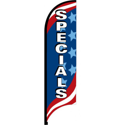 Patriotic Feather Flag Specials