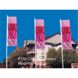 F132 Four Color Drape Flag