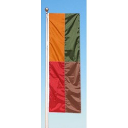 F173 Four Color Vertical Panel Drape Flag
