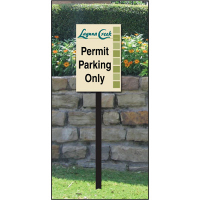 Economy Sign Pole