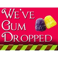 Gum Drop Sign