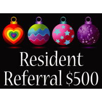 Holiday Referral Sign