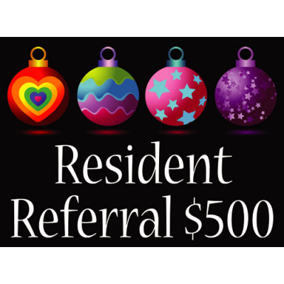 Holiday Referral Sign