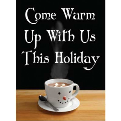 Warm Up Sign