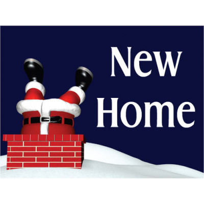 Drop In New Home Sign