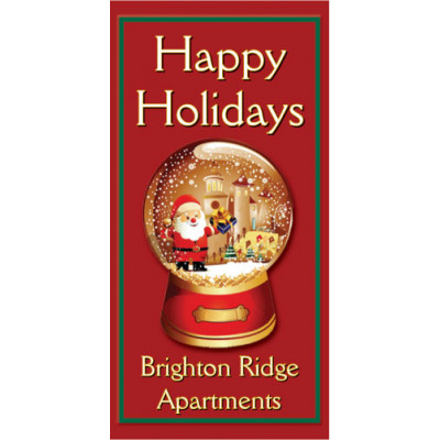 Snow Globe Boulevard Banner