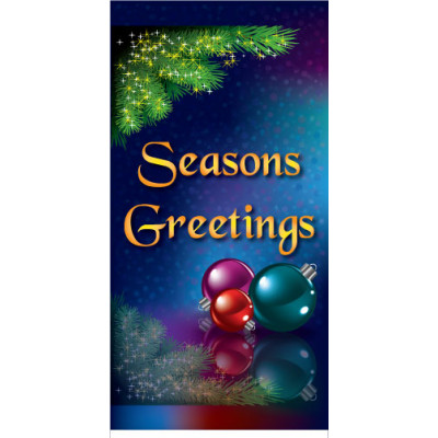 Holiday Reflections Light Post Banner