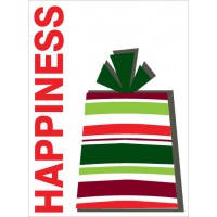 Happiness Present Sign