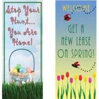 Spring Display Banners Spring Display Banners