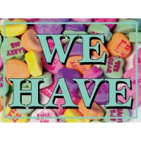 Valentine Candy Love Sign