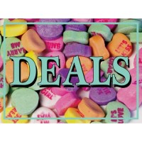 Valentine Candy Deals Sign