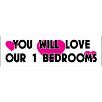 Love 1 Bedroom Banner