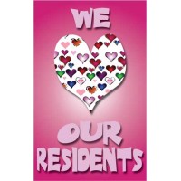 We Heart Residents Banner