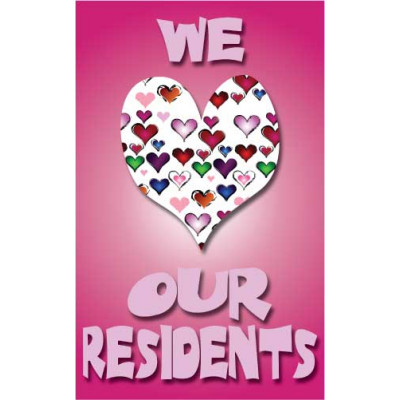We Heart Residents Banner