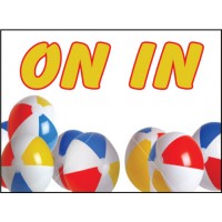 Beach Ball On In Sign