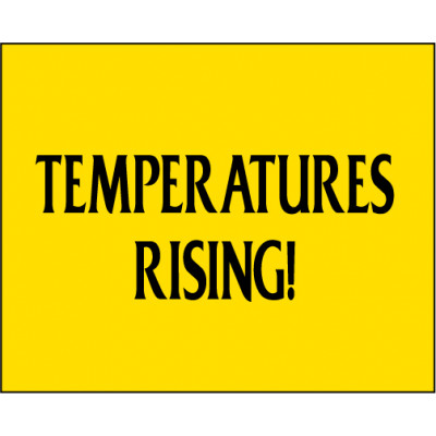 Summer Sizzles Temperature Sign