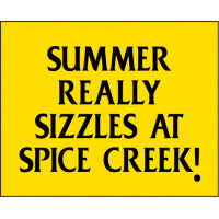 Summer Really Sizzles Sign