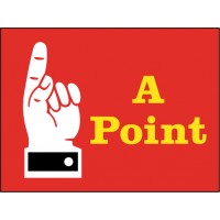 Point Hand Sign