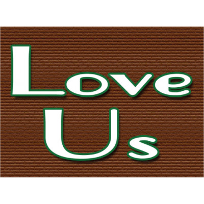 Love Us Sign