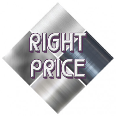 Steel Right Price Sign