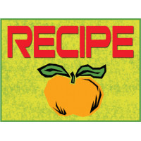 Recipe Orange Sign