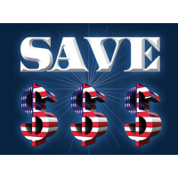 Stimulus Save $$$ Sign