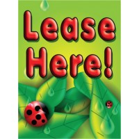 LuckyBug Lease Here Sign